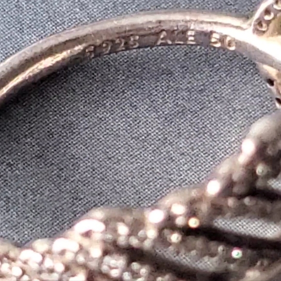 Pandora Silver Feather Ring and Earrings Set - Picture 5 of 5